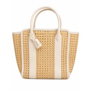 BNSF Railway Vintage Y2K Woven Summer Straw Shoulder Tote Beach Vacation Bag